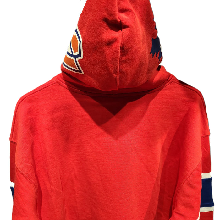 Montreal Canadiens NHL Mitchell & Ness Men's Red Original Fleece Hoodie