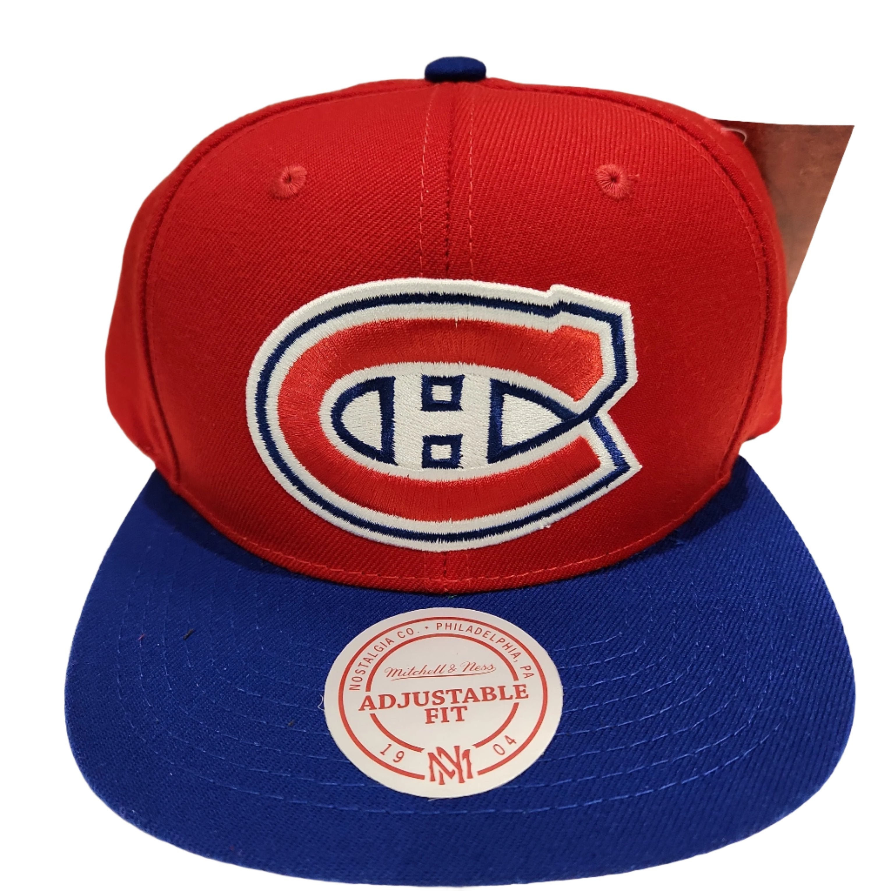 Montreal Canadiens NHL Mitchell & Ness Men's Red Two Tone Snapback