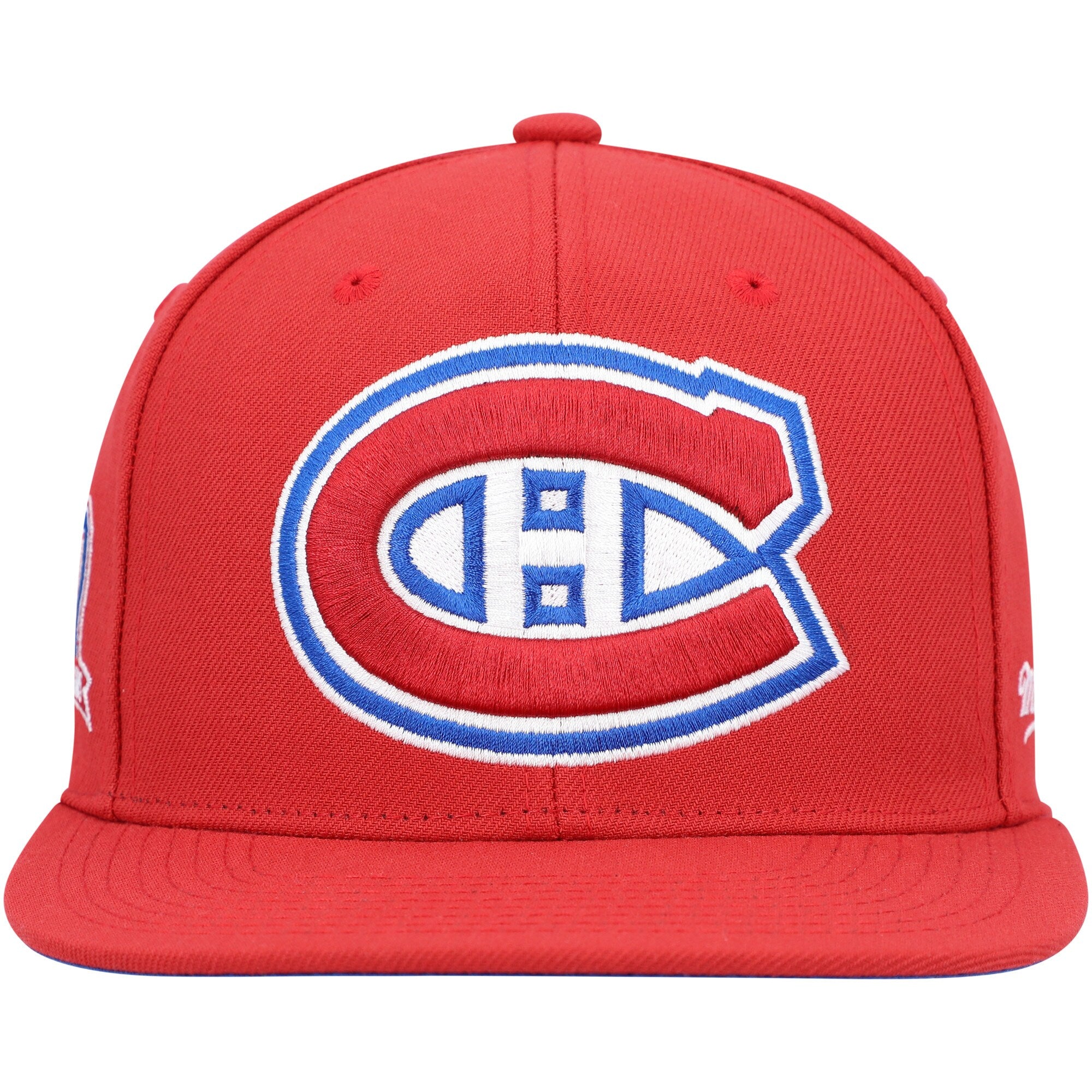 Montreal Canadiens NHL Mitchell & Ness Men's Red Vintage Fitted Hat