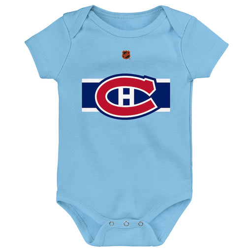 Montreal Canadiens NHL Outerstuff Infant Light Blue Special Edition 2.0 Primary Logo Creeper
