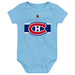 Montreal Canadiens NHL Outerstuff Infant Light Blue Special Edition 2.0 Primary Logo Creeper