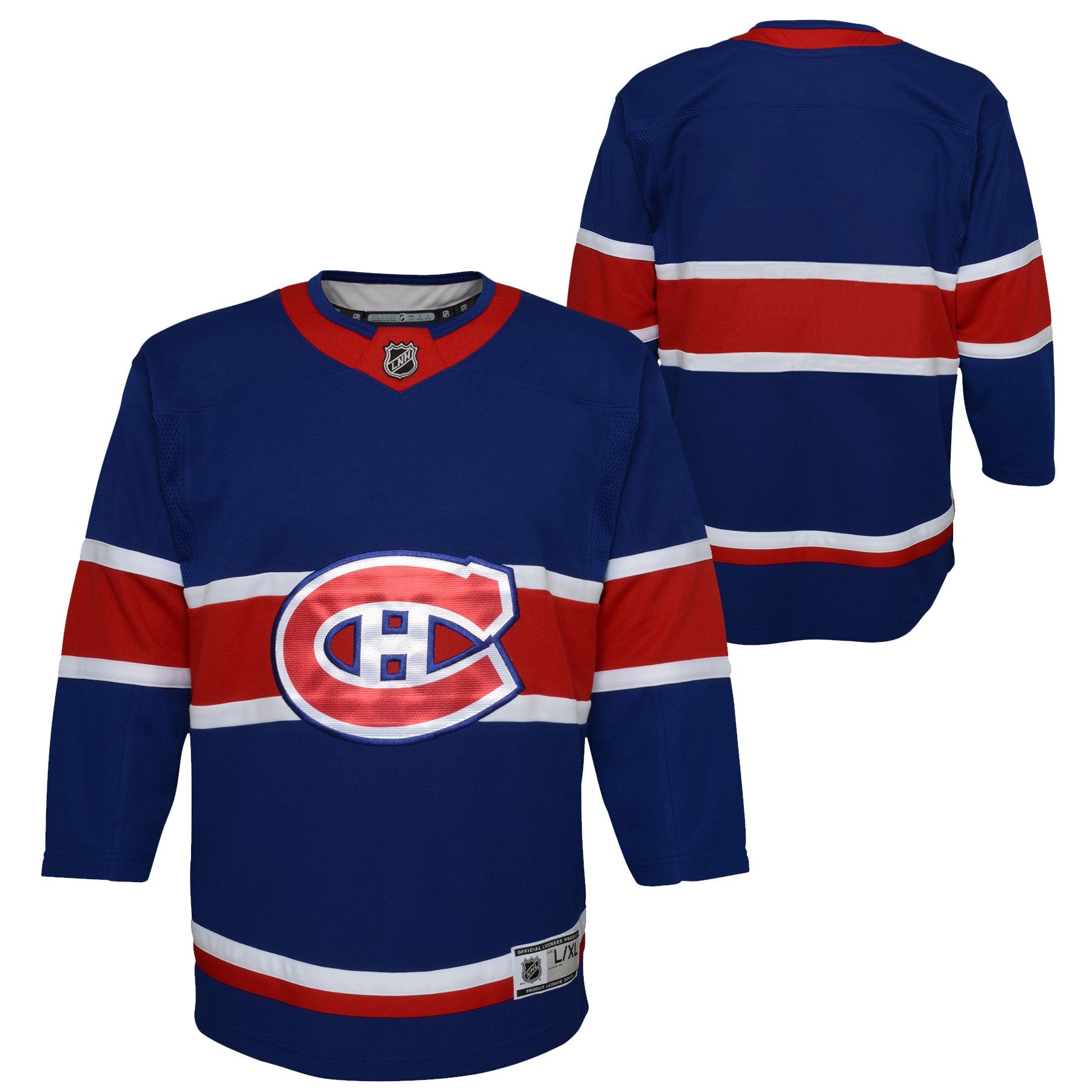 Montreal Canadiens NHL Outerstuff Kids Navy 2020/21 Special Edition Premier Jersey