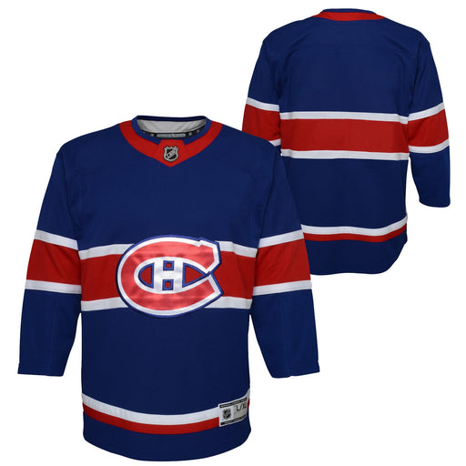 Men's Montreal Canadiens adidas Blue 2020/21 Reverse Retro Authentic Jersey