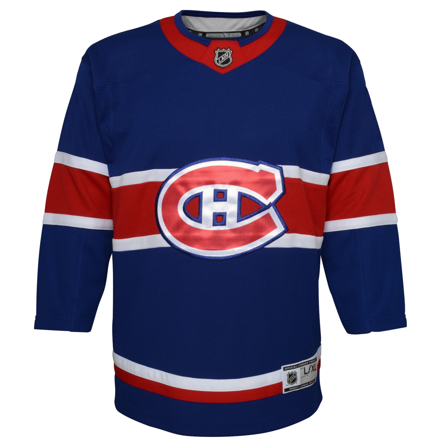 Montreal Canadiens NHL Outerstuff Kids Navy 2020/21 Special Edition Premier Jersey