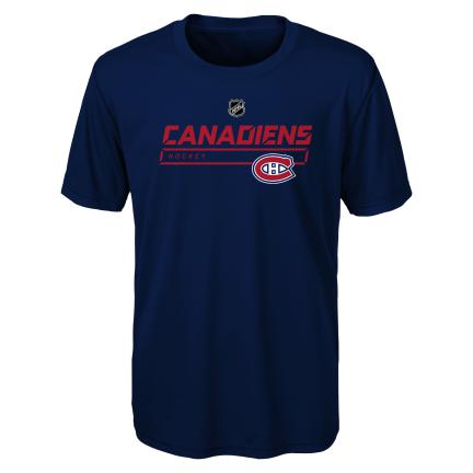 Montreal Canadiens NHL Outerstuff Kids Navy On Ice Primary T-Shirt