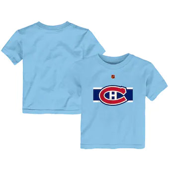 Montreal Canadiens NHL Outerstuff Toddler Light Blue Special Edition 2.0 Primary Logo T-Shirt