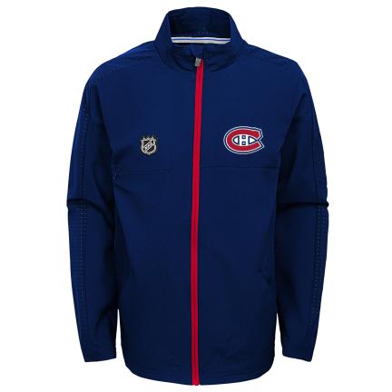 Montreal Canadiens NHL Outerstuff Youth Navy Prevail Lightweight Jacket