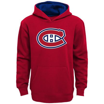 Montreal Canadiens NHL Outerstuff Youth Red Prime Pullover Hoodie