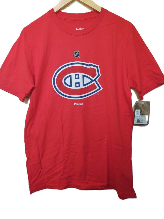 Montreal Canadiens NHL Reebok Youth Red Basic Logo T-Shirt