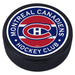 Montreal Canadiens NHL Striped Textured Hockey Puck