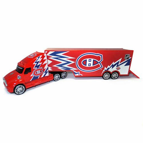 Montreal Canadiens NHL Top Dog 1:64 Transport Truck Car Carrier