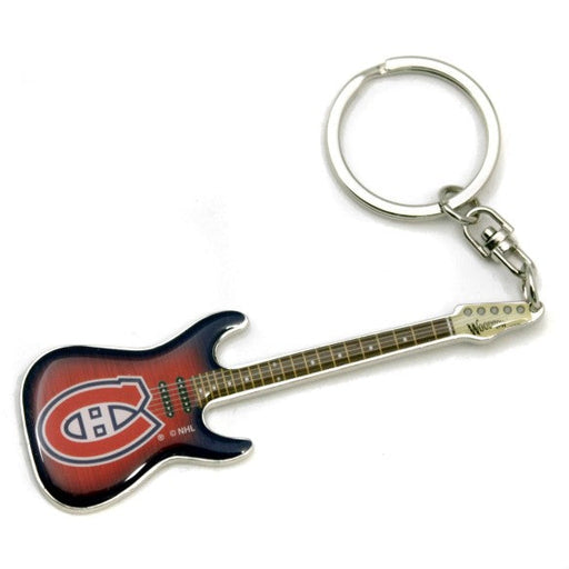 Montreal Canadiens NHL TSV Mini Guitar Keychain