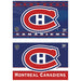 Montreal Canadiens NHL WinCraft 2 Pack 2"x3" Rectangle Team Magnet