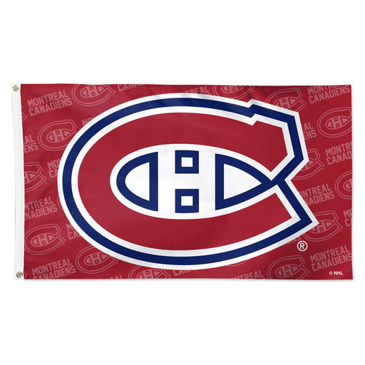 Montreal Canadiens NHL WinCraft 3'x5' Deluxe Step and Repeat Flag
