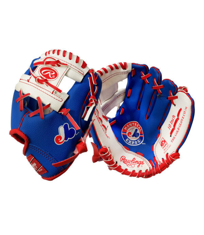 Montreal Expos MLB Rawlings Youth 10-Inch Team Logo Baseball Glove