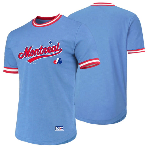 Montreal Expos MLB Bulletin Men's Light Blue Curveball T-Shirt