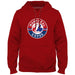 Montreal Expos MLB Bulletin Men's Royal Red 1992-2004 Cooperstown Express Twill Logo Hoodie