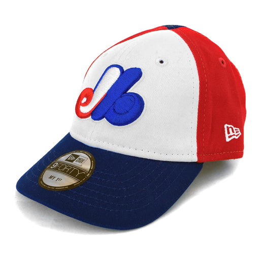 Montreal Expos MLB New Era Infant Tricolor 9Forty The League My 1st Cap Adjustable Hat