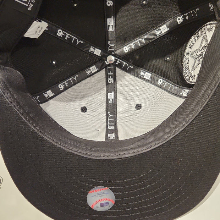 Montreal Expos MLB New Era Men's Black on Black 9Fifty 1982 Cooperstown All Star Game Patch Snapback