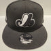 Montreal Expos MLB New Era Men's Black/White 9Fifty Cooperstown National League Patch Snapback