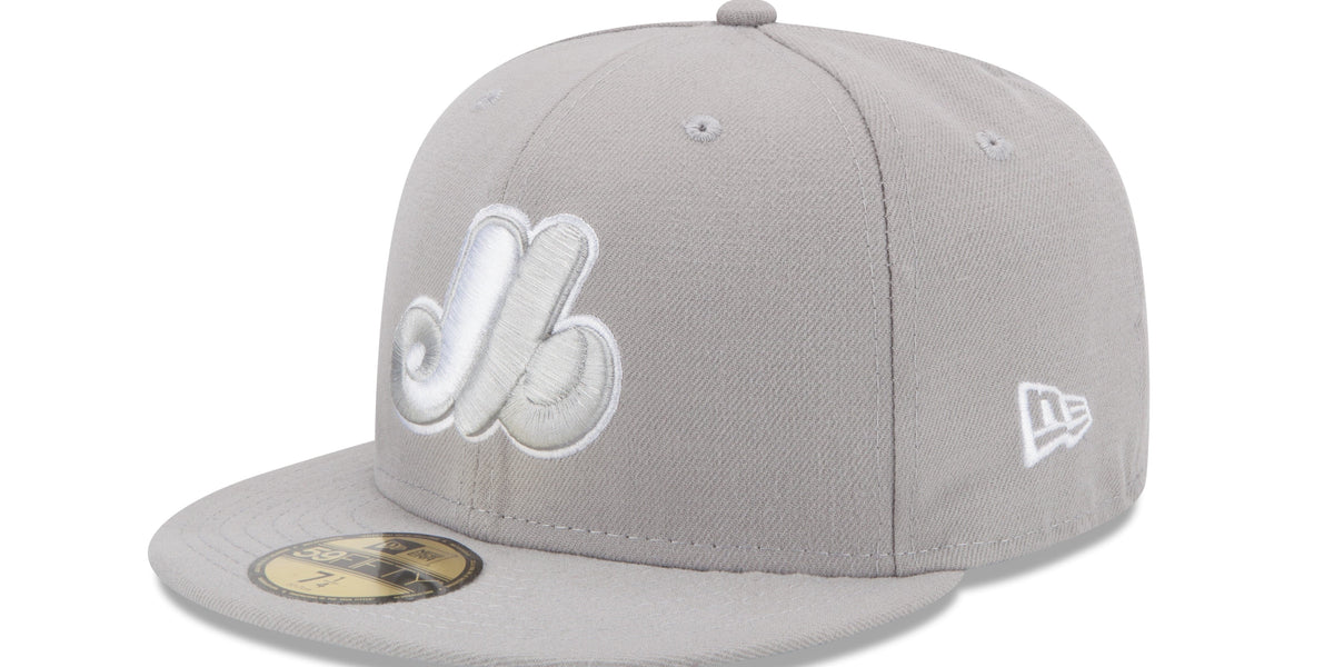 Montreal Expos MLB New Era Men's Grey 59Fifty Cooperstown Fitted Hat —  Maison Sport Canadien /