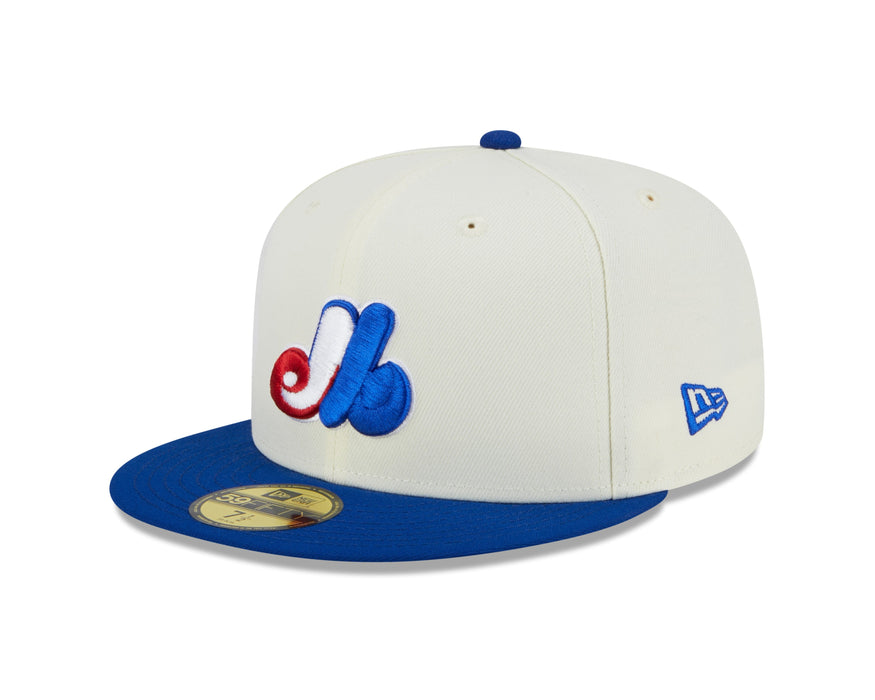 New ERA Montreal Expos Black and White 59Fifty Cap