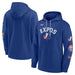 Montreal Expos MLB Nike Men's Royal Blue Cooperstown Rewind Lefty Pullover Hoodie