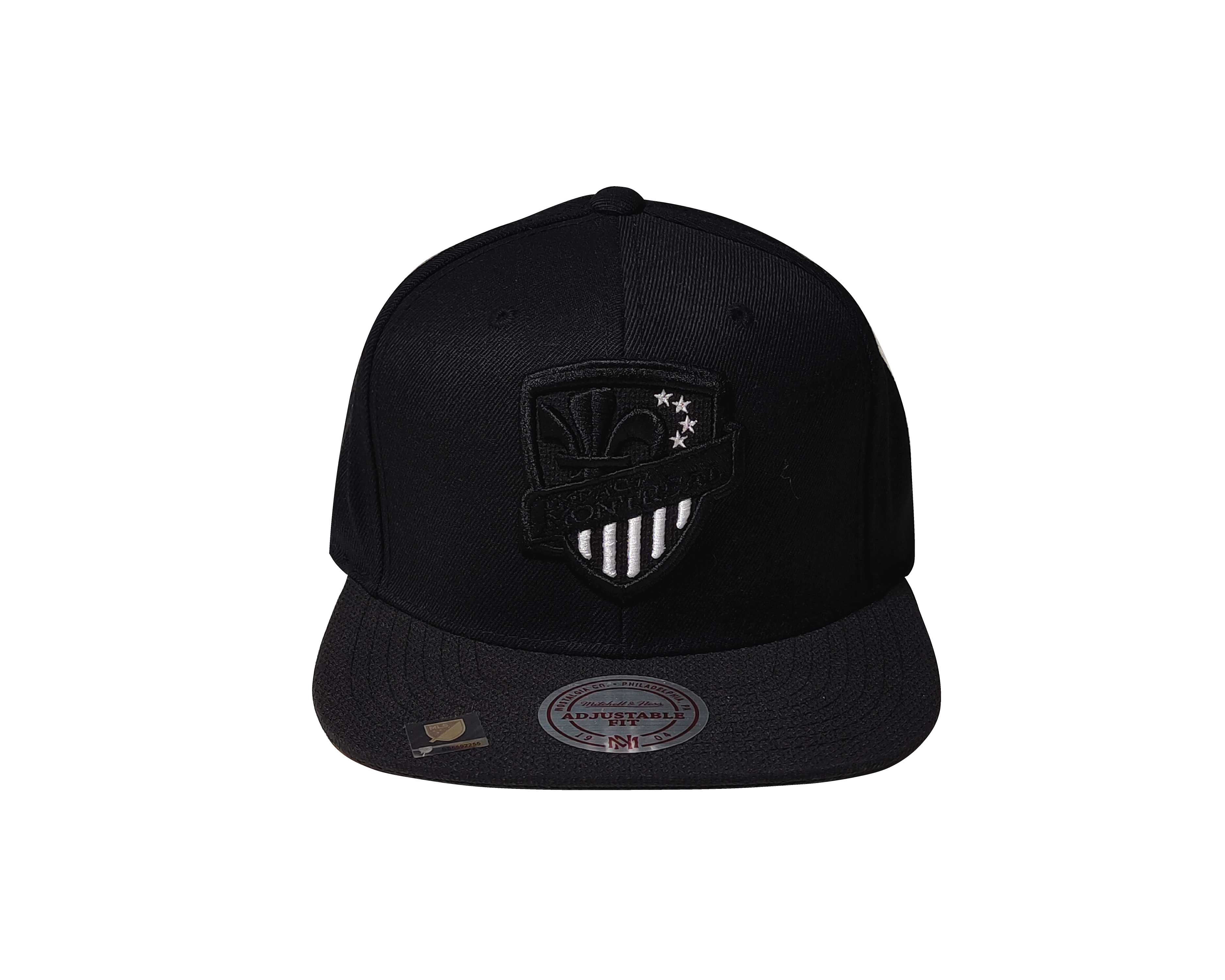 Montreal Impact MLS Mitchell & Ness Men's Black Full Dollar Snapback