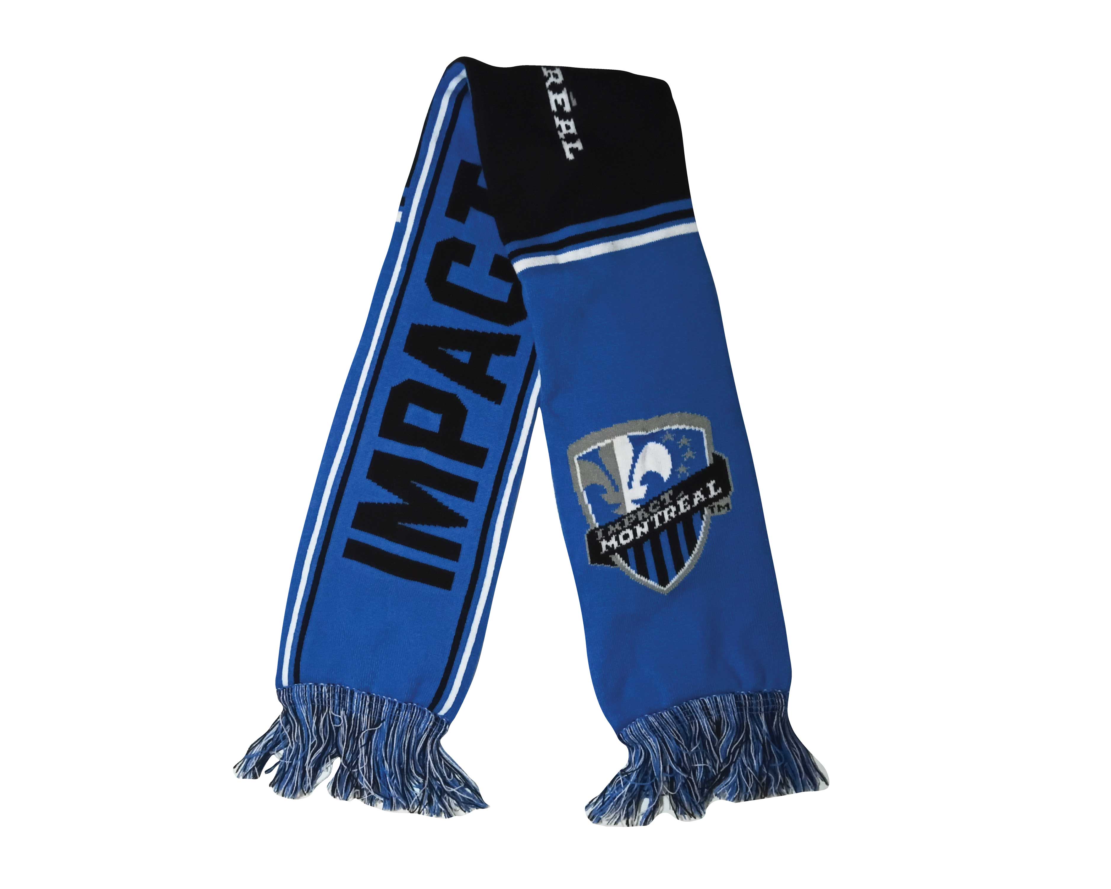 Montreal Impact MLS Outerstuff Youth Navy Jacquard Team Scarf