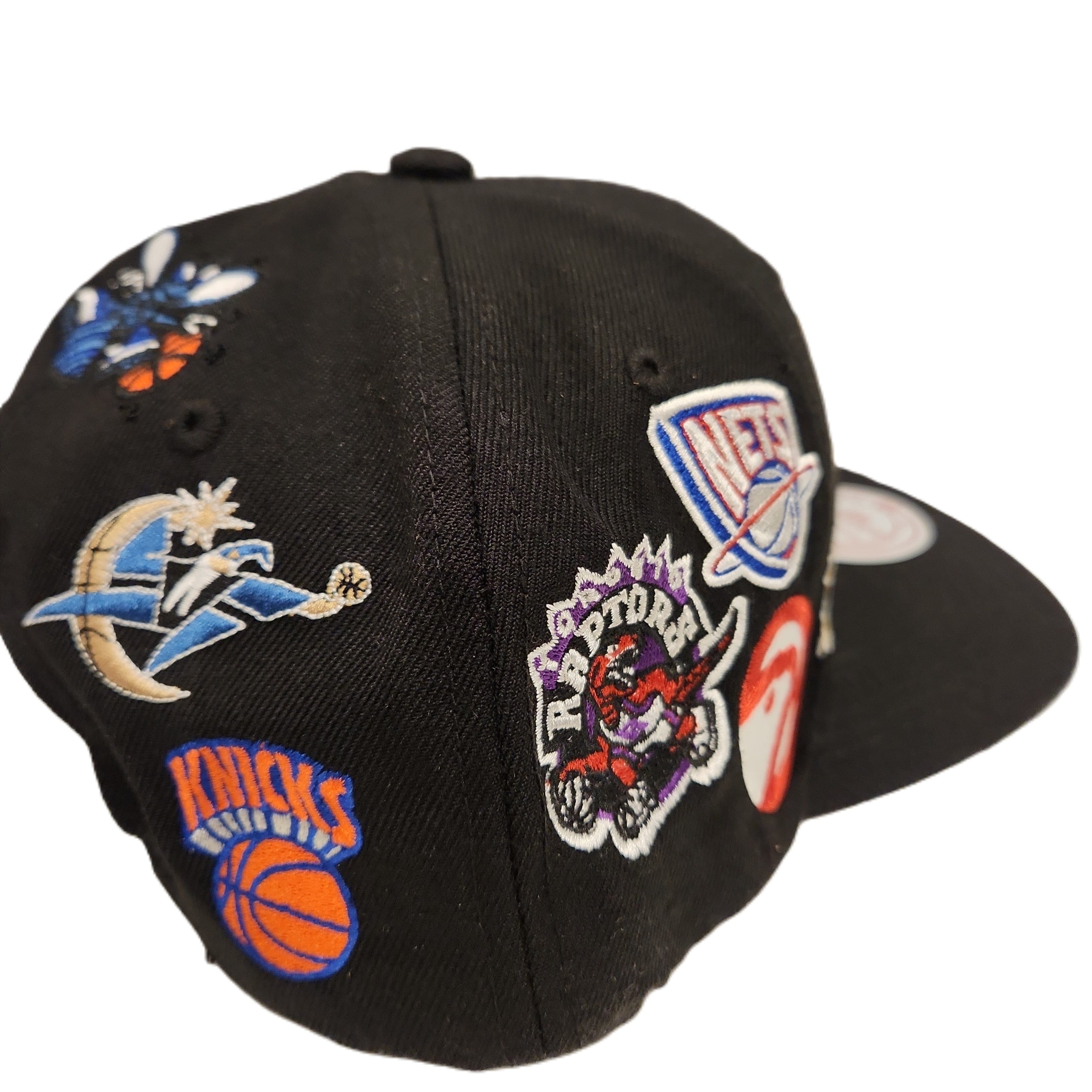 Eastern Conference NBA Mitchell & Ness Men's Black All Over Snapback