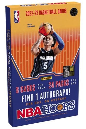NBA Panini 2022-2023 Hoops Basketball Hobby Trading Cards
