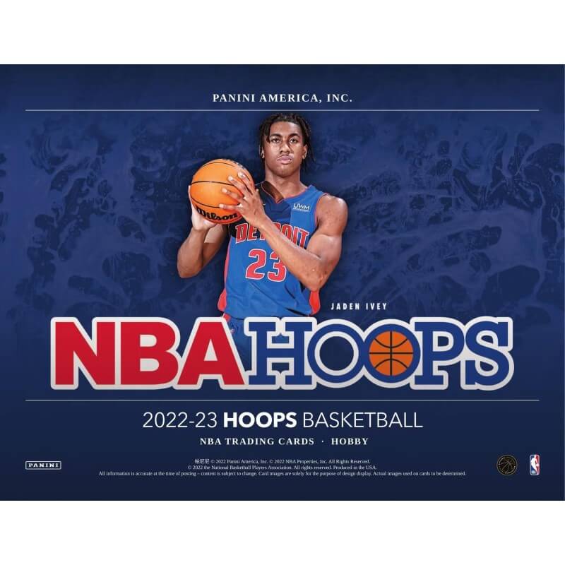 NBA Panini 2022-2023 Hoops Basketball Hobby Trading Cards