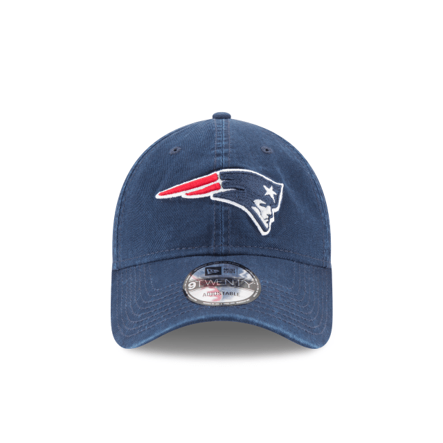 New England Patriots NFL New Era Men's Navy 9Twenty Core Classic Adjustable Hat