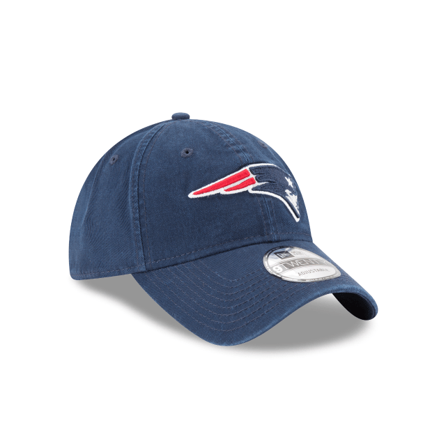 New England Patriots NFL New Era Men's Navy 9Twenty Core Classic Adjustable Hat