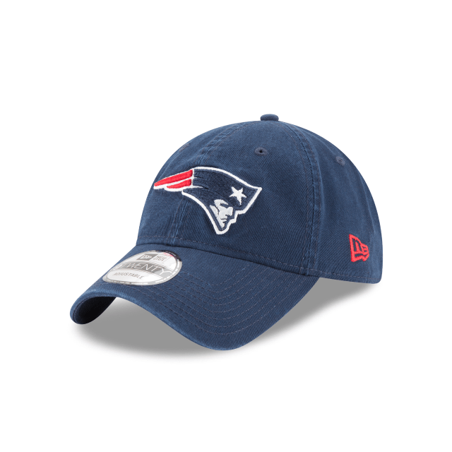 New England Patriots NFL New Era Men's Navy 9Twenty Core Classic Adjustable Hat