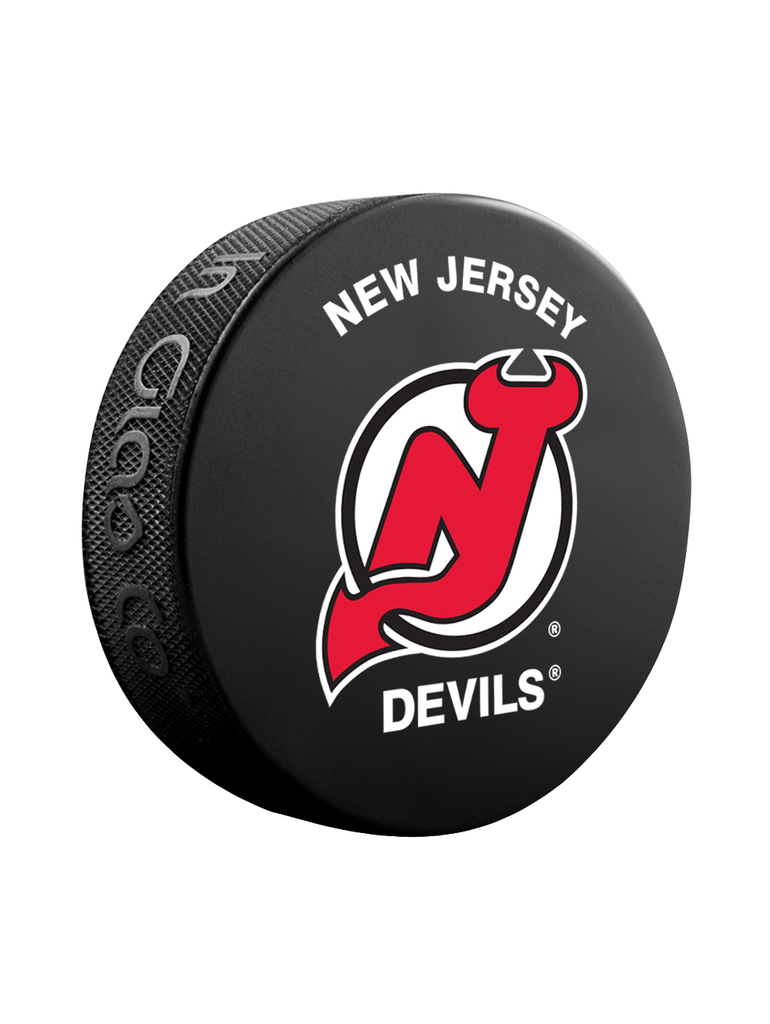 New Jersey Devils NHL Inglasco Basic Souvenir Hockey Puck