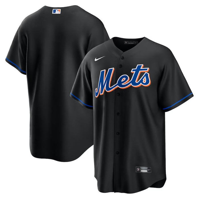 New York Mets Official Black Nike MLB Baseball Jersey XL Genuine