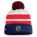 New York Rangers NHL Fanatics Branded Men's Navy/Red Special Edition Cuff Pom Knit Hat