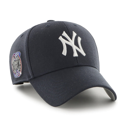 New York Yankees MLB 47 Brand Men's Navy World Series MVP Sure Shot Snapback