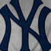 New York Yankees MLB Bulletin Men's Athletic Grey Express Twill Logo Hoodie