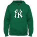 New York Yankees MLB Bulletin Men's Green Express Twill Logo Hoodie