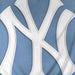 New York Yankees MLB Bulletin Men's Light Blue Express Twill Logo Hoodie