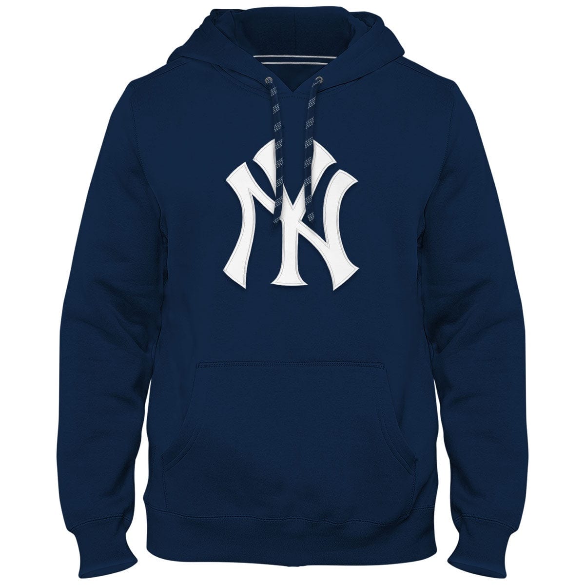 New York Yankees MLB Bulletin Men's Navy Express Twill Logo Hoodie