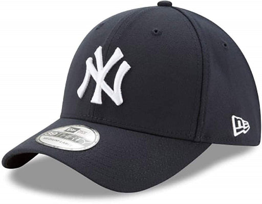 New York Yankees MLB New Era Men's Navy 39Thirty Team Classic Stretch Fit Hat