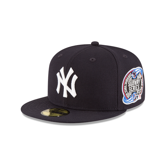 New York Yankees MLB New Era Men's Navy 59Fifty 2000 Subway Series Fitted Hat
