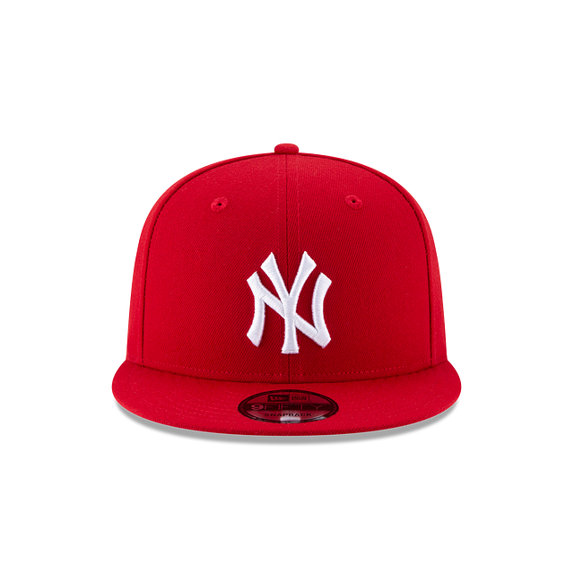 New York Yankees MLB New Era Men's Red 9Fifty Basic Snapback