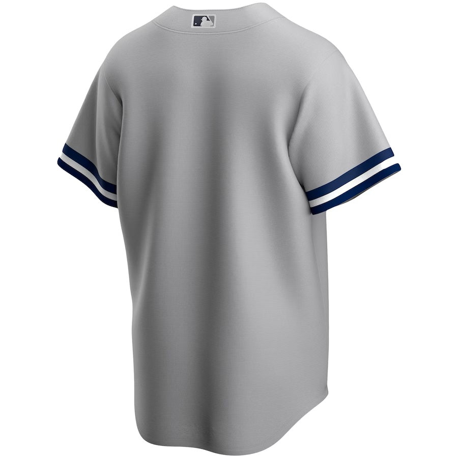 New York Yankees MLB Nike Men's Grey Replica Jersey