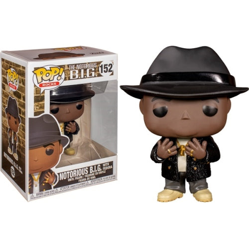 NOTORIOUS BI.G. with Fedora #152 Celebrity Funko POP Vinyl Figure