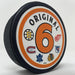 Original Six NHL Round Textured Hockey Puck