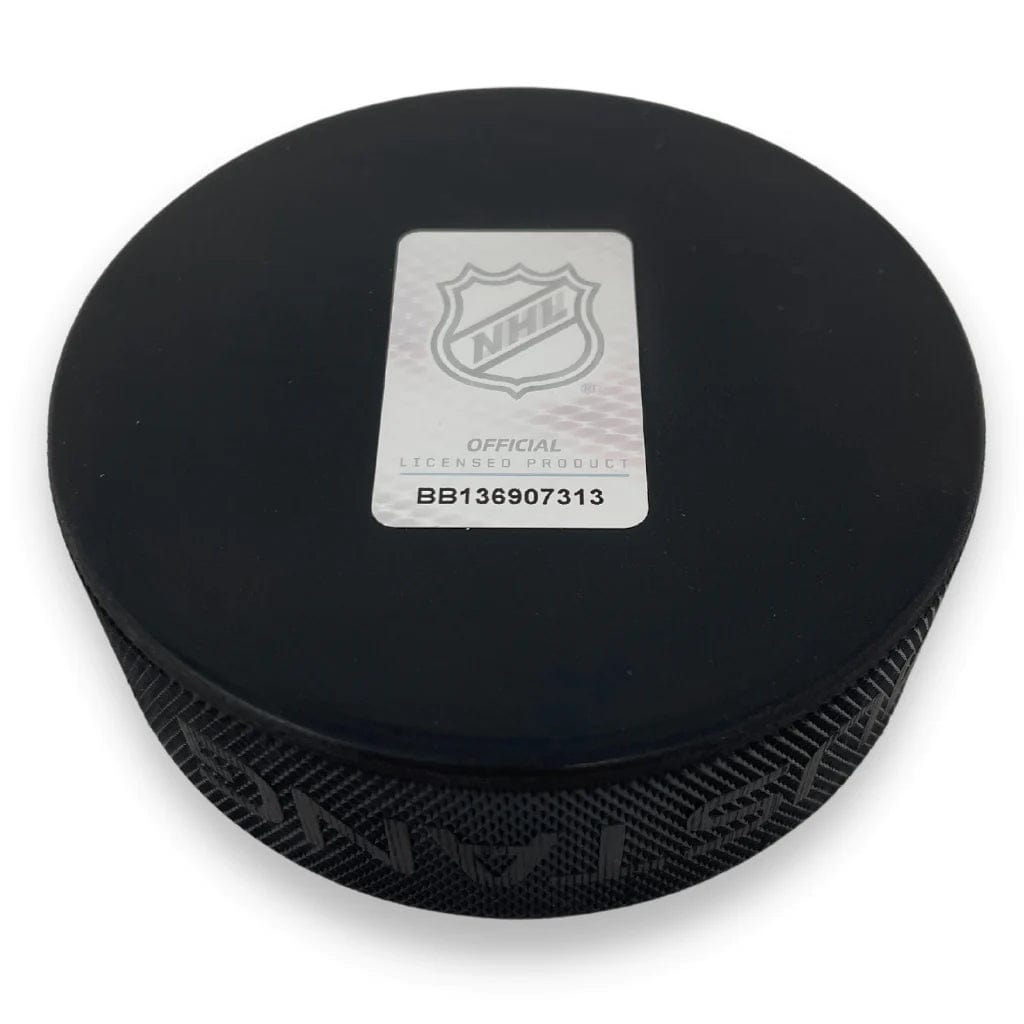 Original Six NHL Round Textured Hockey Puck